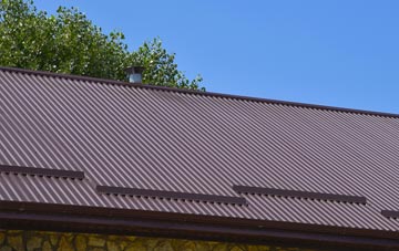 typical Llansantffraed Cwmdeuddwr corrugated roof uses