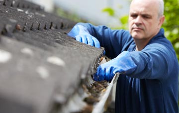 cleaning and inspecting Llansantffraed Cwmdeuddwr roofs